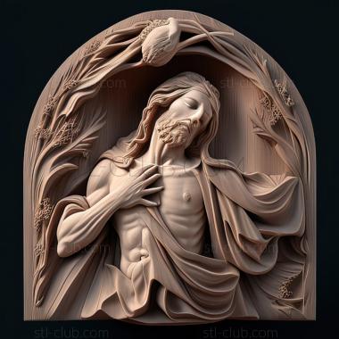 3D model st jesus (STL)